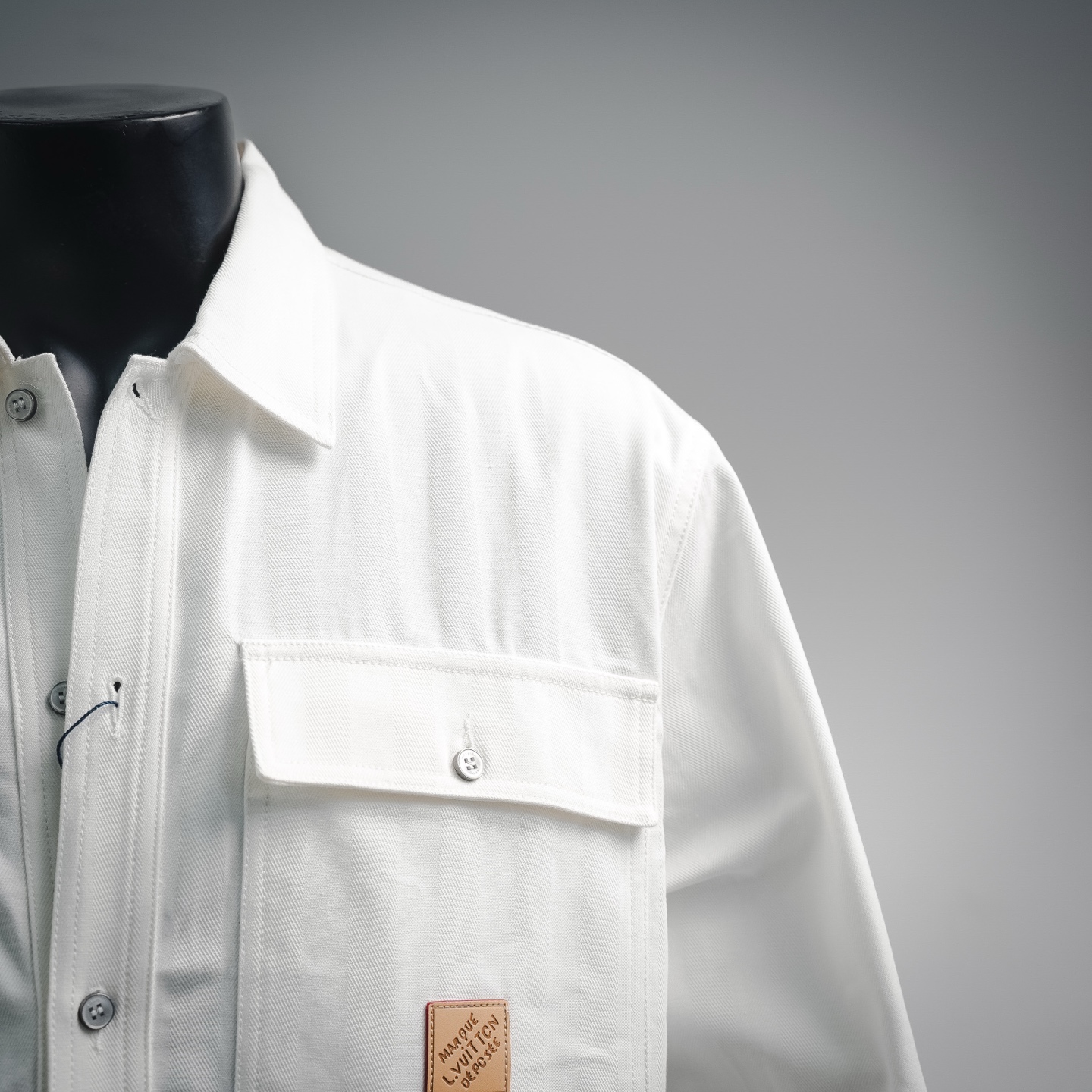 Louis printed shirt jacket