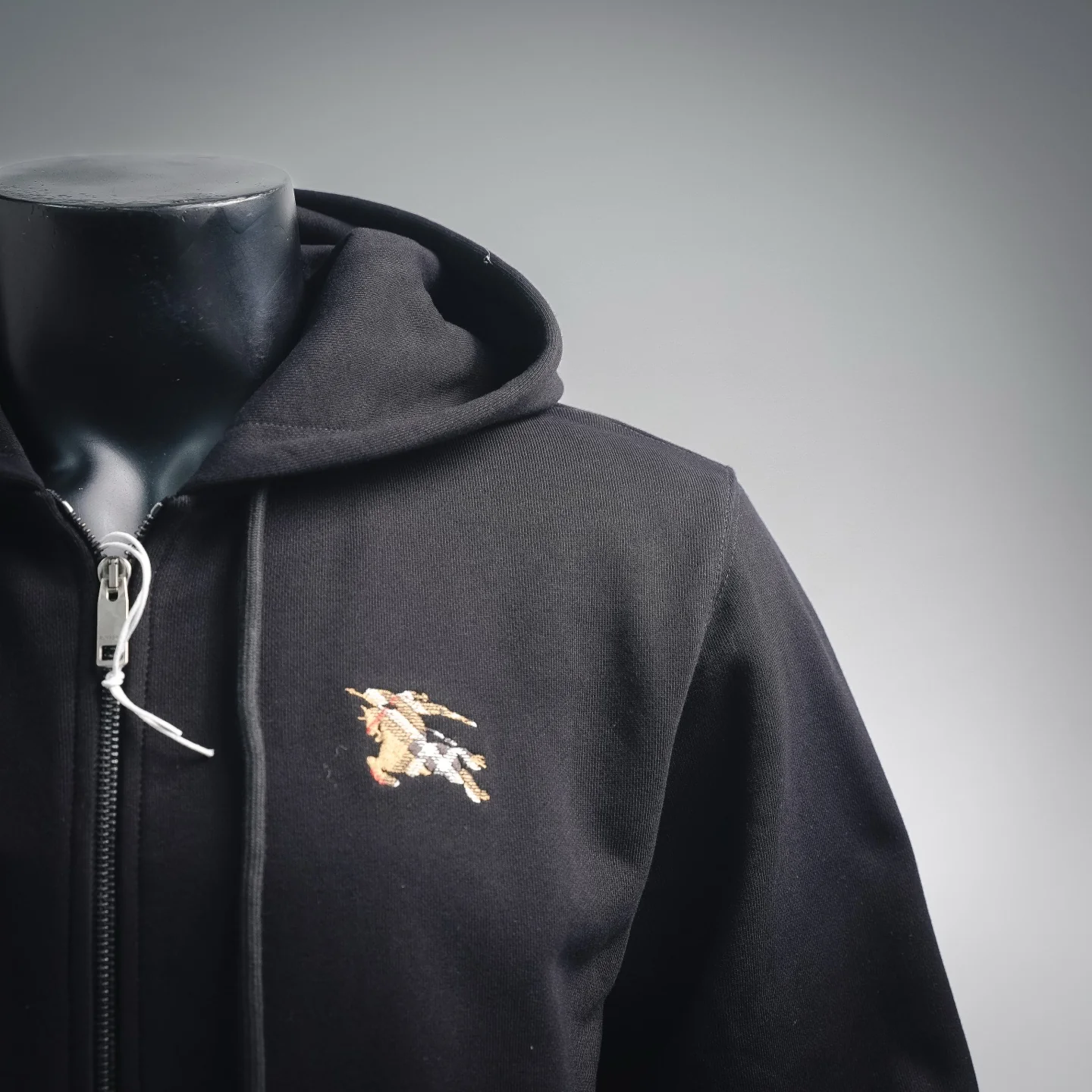 Bur plaid embroidered jacket