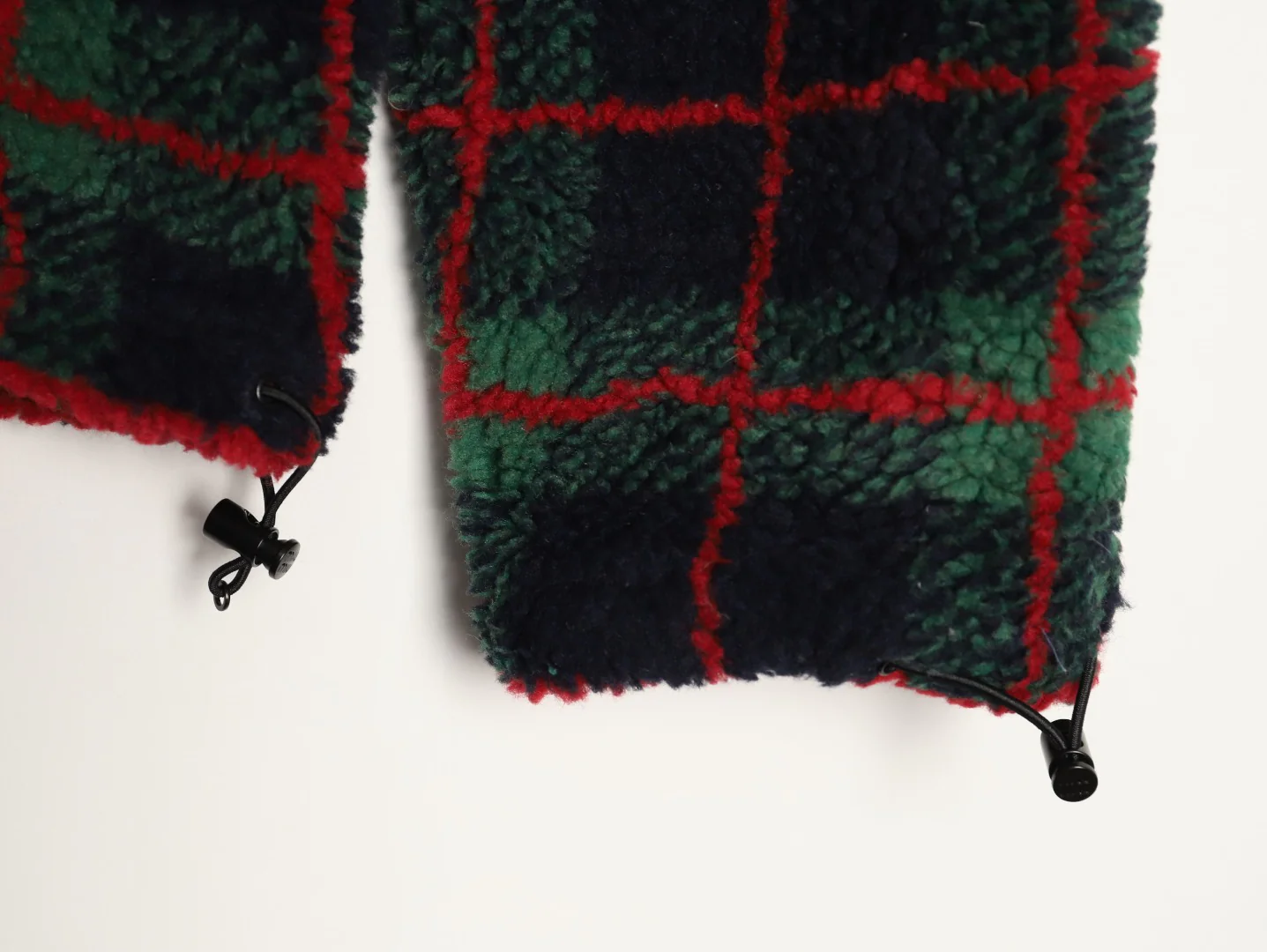 Miu plaid zip-up jacket