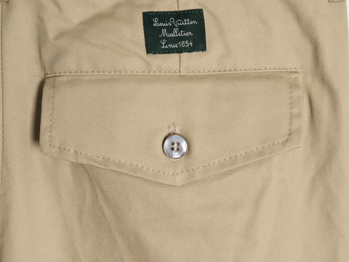 Louis embroidered pants