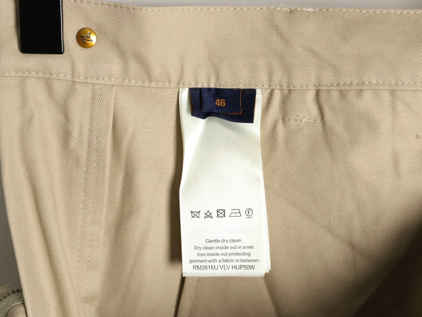 Louis embroidered pants