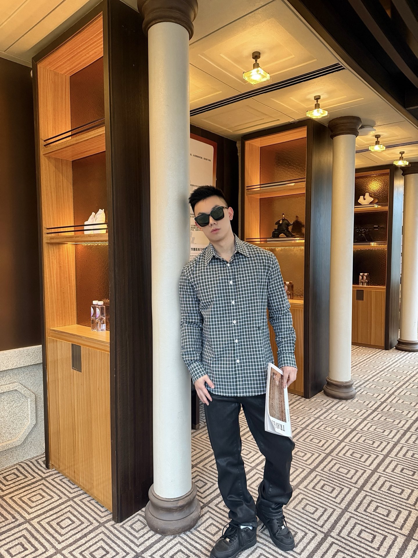 Cel long-sleeved shirt