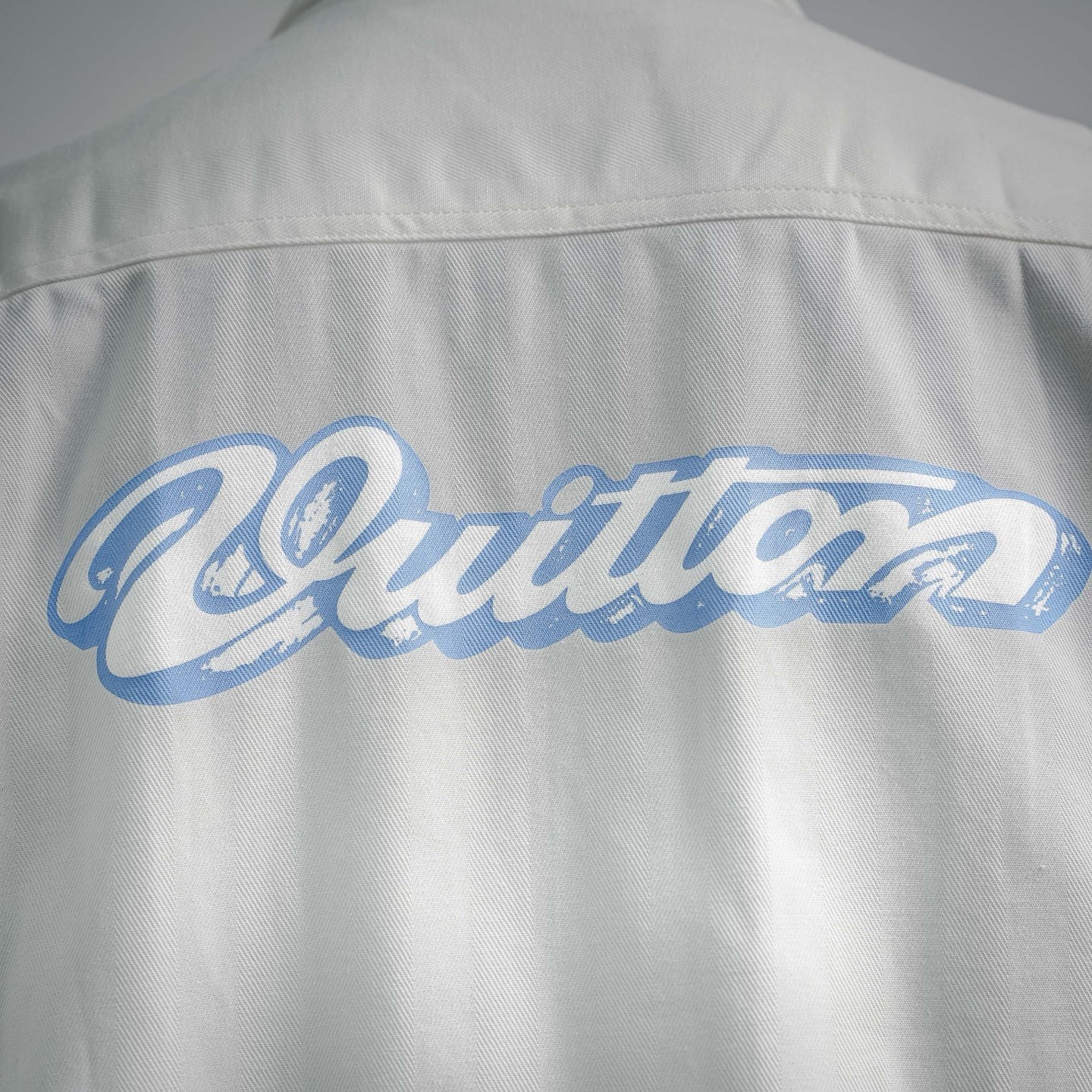 Louis printed shirt jacket