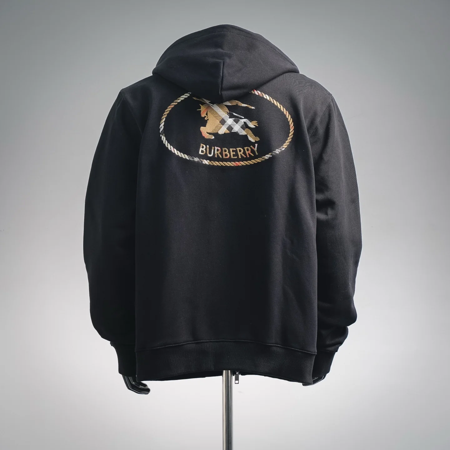 Bur plaid embroidered jacket